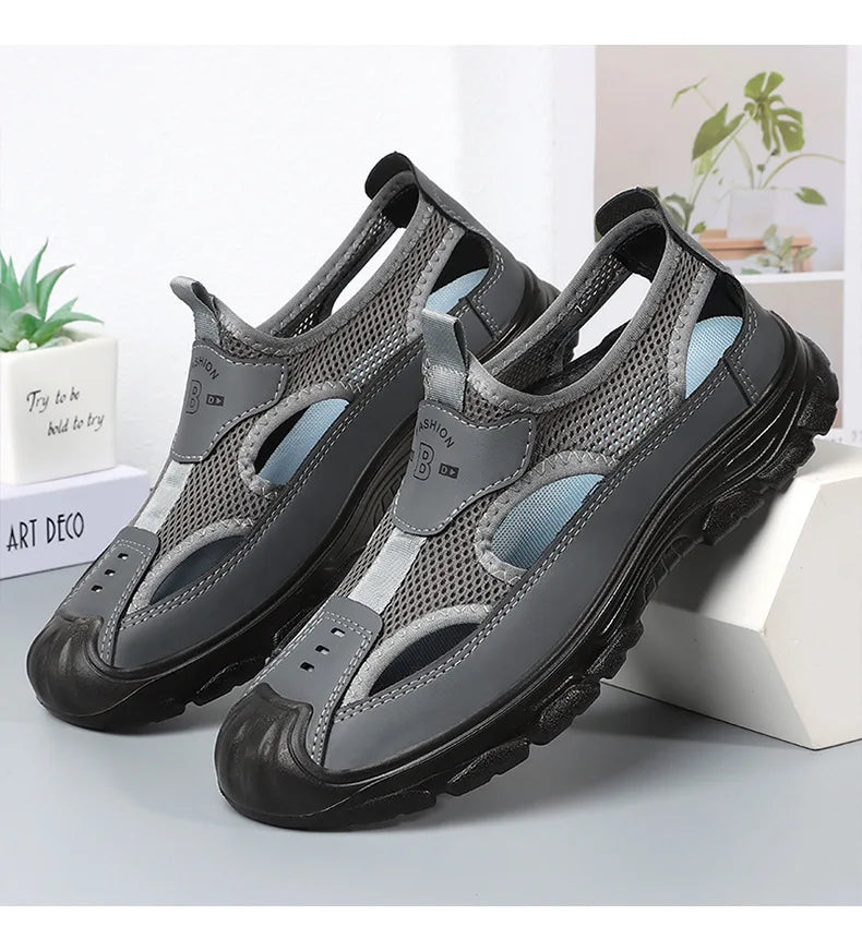 Men's Sandals 2025 New Style Diving Shoes Beach Outdoor Mountaineering Shoes Outdoor Large Sandals 39-46