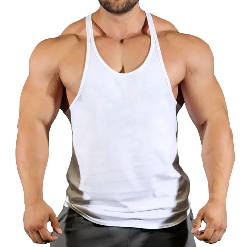 Gym T-shirts for Men Clothing Fighter Tanks Camis Mens Tops T-shirts Suspenders Man Top for Fitness Stringer Men's Clothes Shirt