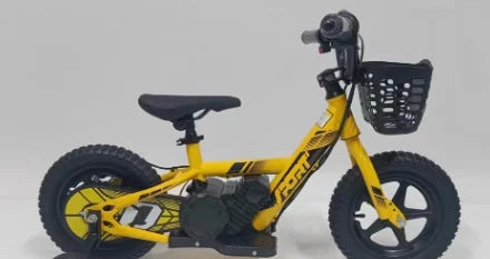 12-inch Children's Electric Bicycle Outdoor Off-road Portable Shock-absorbing Scooter