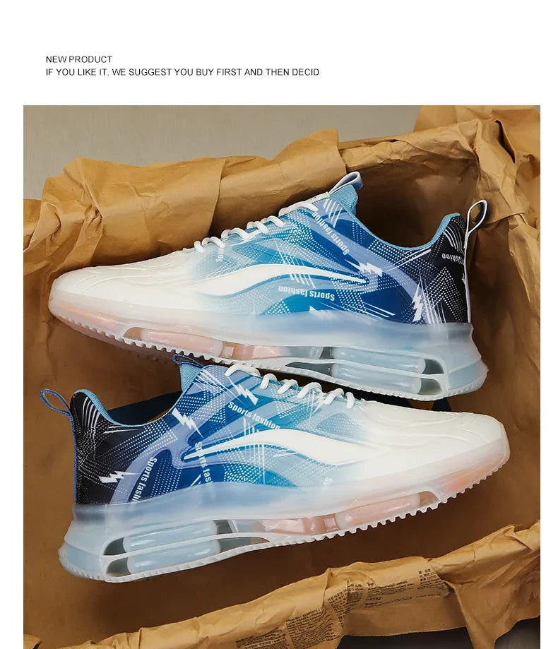 Fashion Sneakers for Men and Women,Non Slip Casual Sneakers Outdoor Athletic Sport Running Shoes Large Sizes 36-47