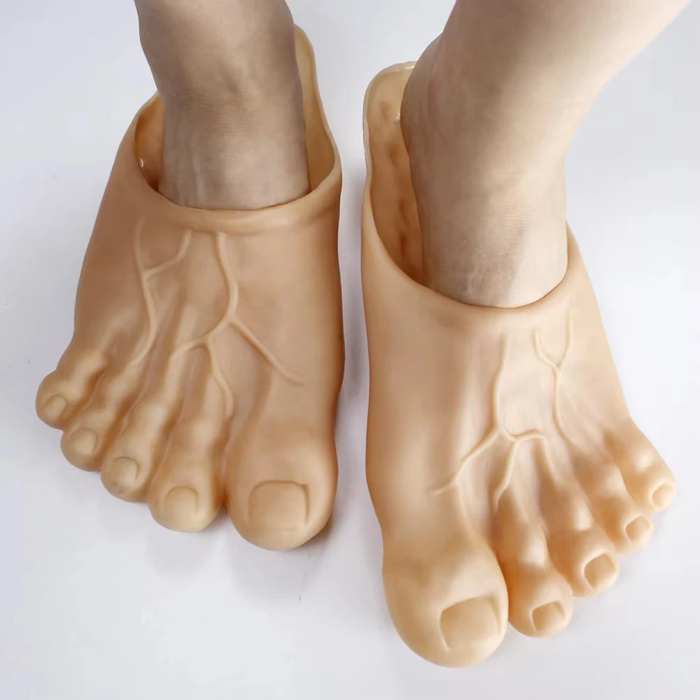 Funny Slippers Man Women Footwear Shoes Fashion Outdoor Beach Couple Slippers Role Playing Bigfoot Amazing Sandals Of The Hulk