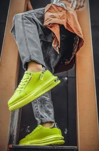 Fashion Brand Sneakers For Men Casual Shoes New Soft Comfortable Pu Leather Shoes Breathable Flats Shoes For Man Tenis Masculino