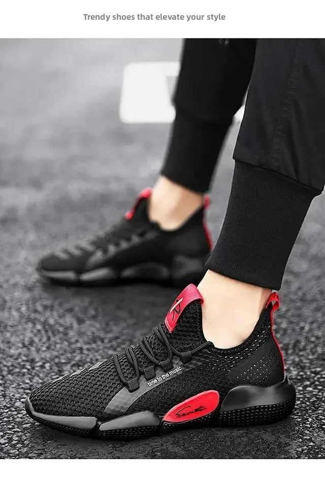 Men's Breathable Me Sport oes Summer 2025 New Sle Casual Dad Sneakers Trendy All-Match Outdoor Leisure Footwear