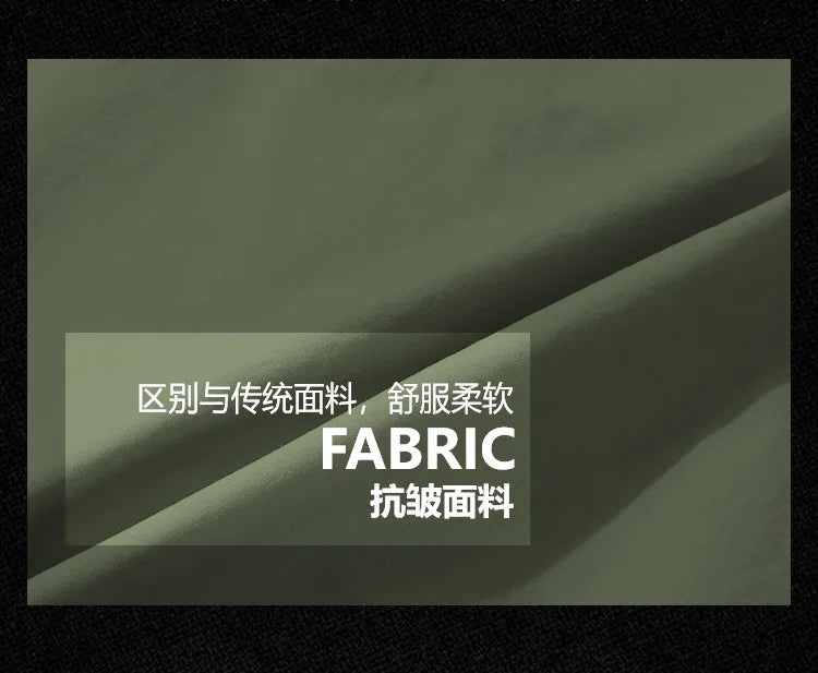 2025 new new men's long-sleeved shirt autumn and winter youth casual overalls fashion trend solid color shirt top