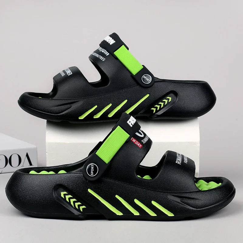 Men's Summer Sandals Men's Home Slippers Walk Around Home Original Brands Shoes Men's slippers Flip Flop Male Slipper Slipers
