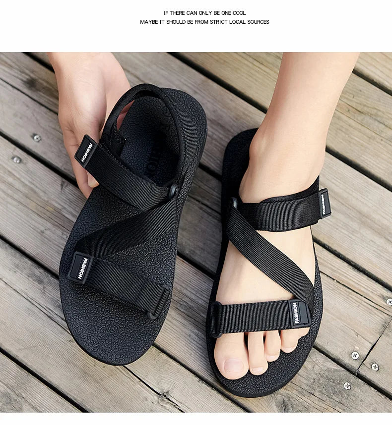 New Men's Sandals Fashion Casual Beach Shoes Men's Outdoor Sports Driving Sandals for Men Designer Sandals Sandalias Hombre