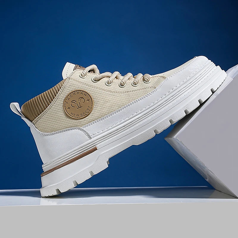 Men's Shoes 2024 Autumn and Winter New Rubber and Plastic Casual Fashion Men's Boots Warm and ComfortableBoots  Mens Boots