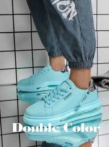 Fashion Brand Sneakers For Men Casual Shoes New Soft Comfortable Pu Leather Shoes Breathable Flats Shoes For Man Tenis Masculino