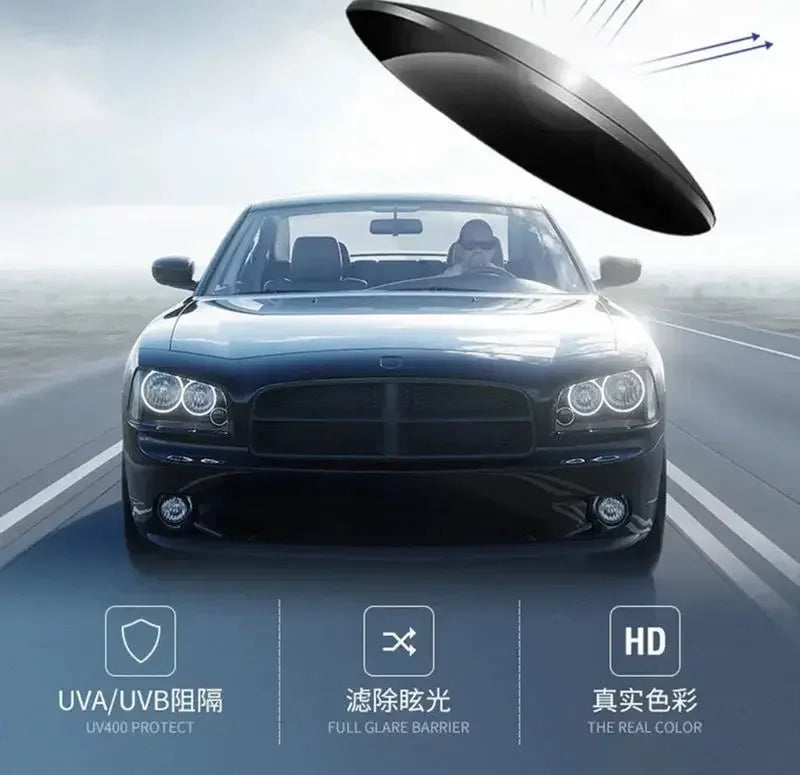 Trendy Sunglasses for Men Professional Day Night Driver Sun Glasses Male Fashion Vintage Eyewear Shades UV400 Protection