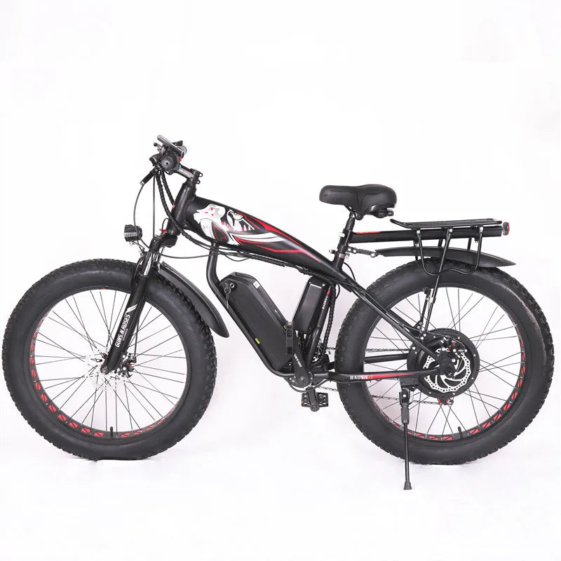 Fat bicycle electric bicycle 1000W 2000W snowmobile 48V 17ah outdoor mountain bike men's 4.0 fat tire eBike eletrica bicileta