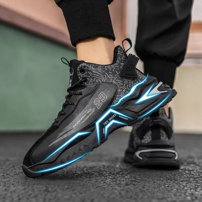 Men's Sneaker Shoes Casual Sports Basketball Shoes for Men Fashion Trends Original Male Sneakers High Top Mens Running Shoes