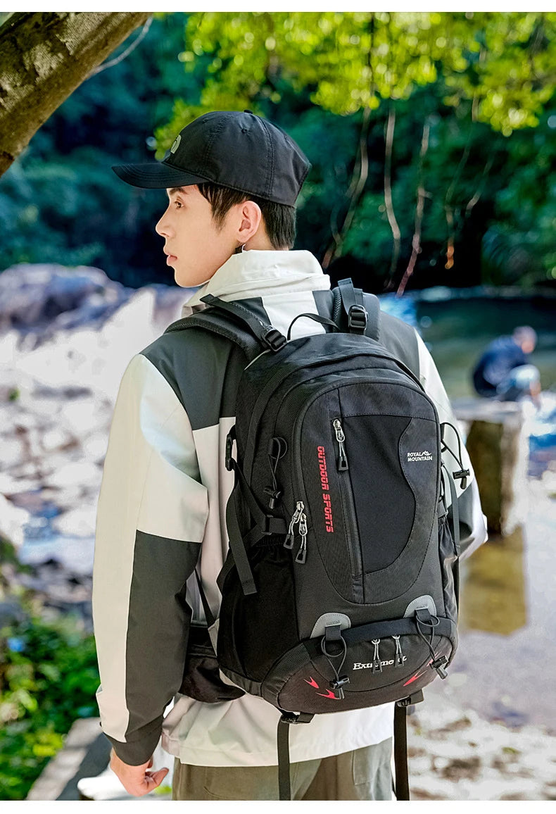 35L Hiking Backpack for Men Women Trekking Climbing Backpacks with Backplane Sports Bag Travel Luggage Bag