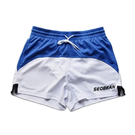 Men's Shorts Ropa Hombre Sport Shorts Men Clothing Patchwork Basketball Fitness Short For Men Gym Bermuda Masculina SEOBEAN New