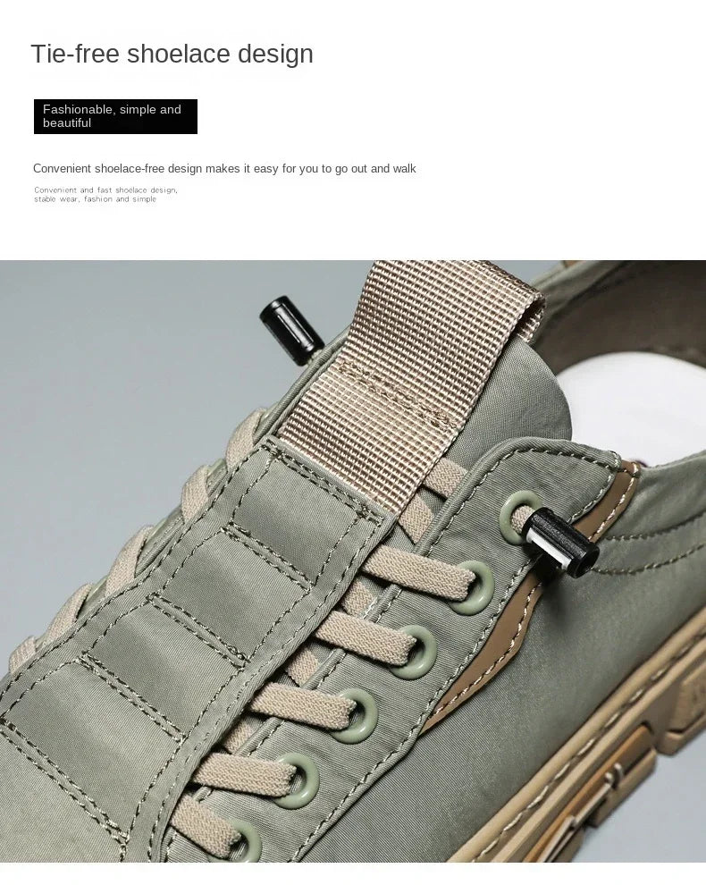 Sneakers for Men New Flats Casual Shoes One Pedal Breathable Men Loafers Stylish and Comfortable High-end Brand Shoes for Men