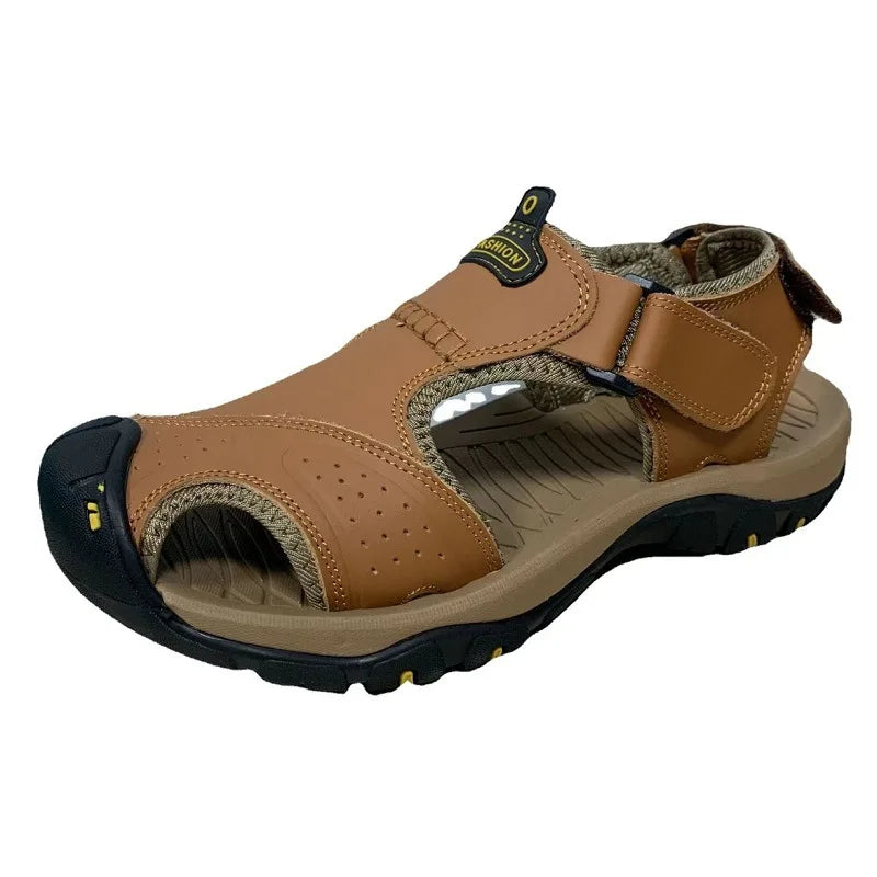 2025 Men's Sandals Men's Shoes Summer Bag Head Sandals Men's Casual Beach Shoes Men Men Shoes  Sandals sandals men