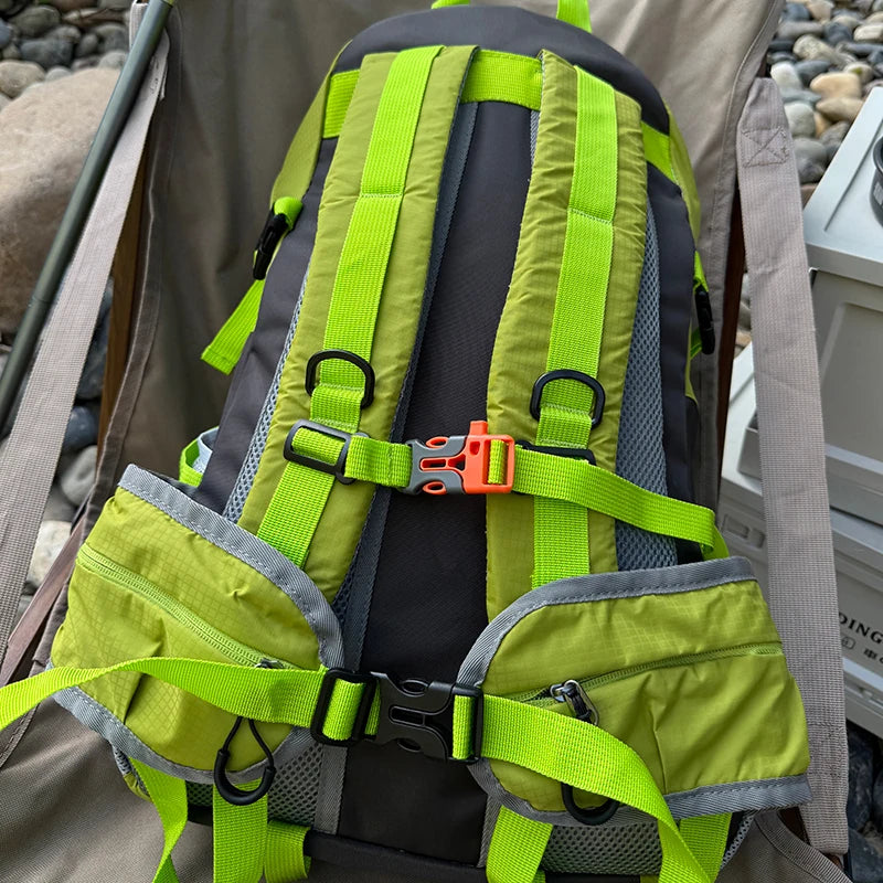 Outdoor Hiking  Rucksack Backpack Mountaineering Bag for Men Women Sports Trekking Backpack Light Travel Camping