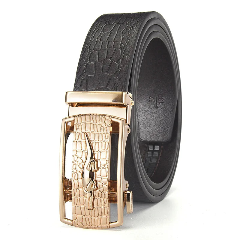 Business Men Belts Luxury Brand Famous Genuine Leather Male Belts for Women High Quality Designers Buckle jeans Strap