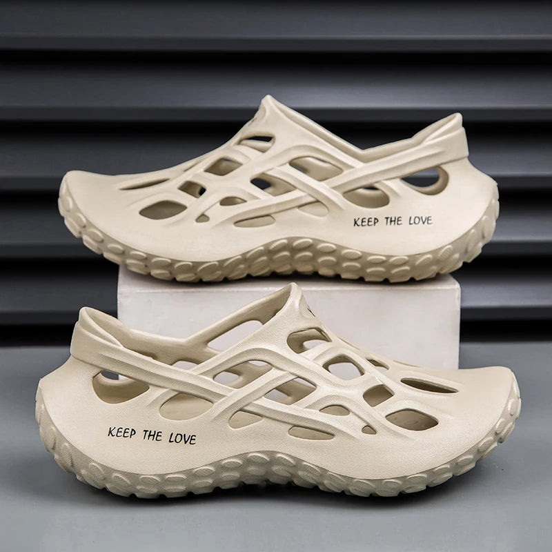 Men Summer Comfortable Breathable Sandals Outdoor Leisure Water Shoes for Hiking and Beach