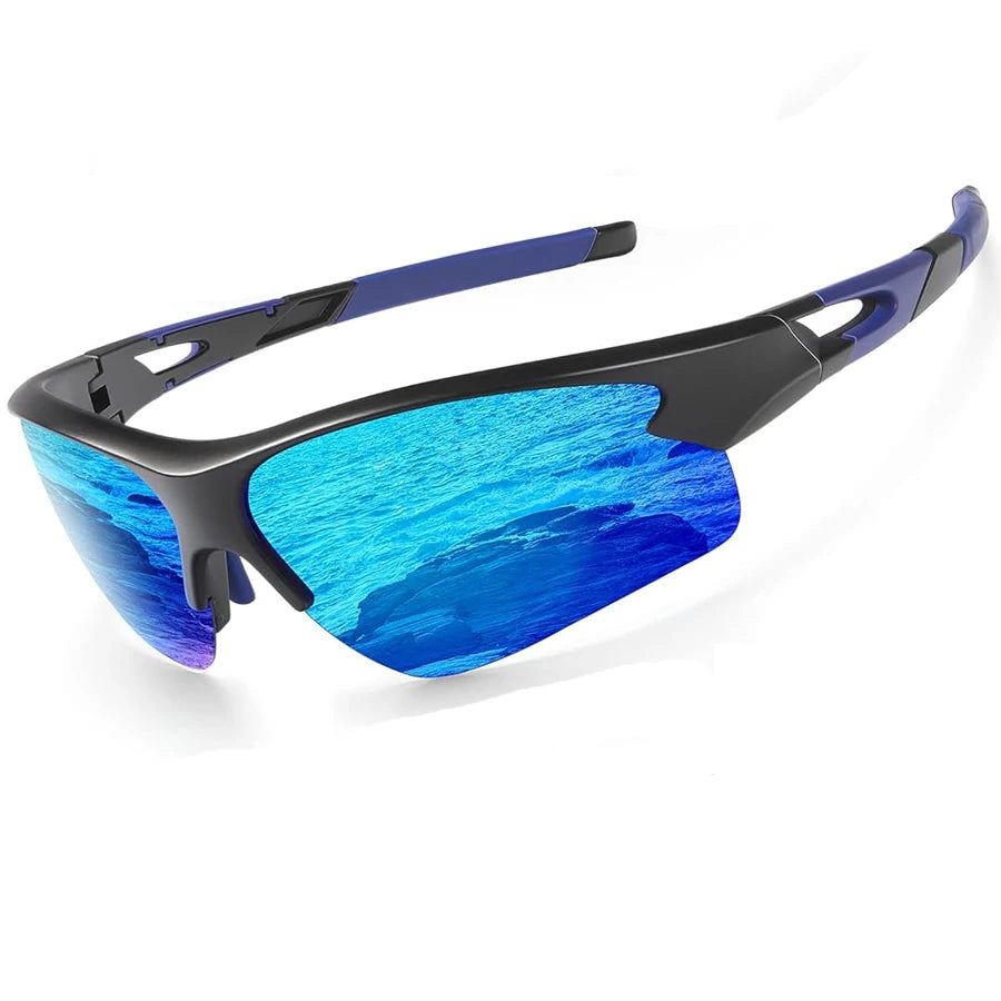 Sports Sunglasses for Men Women Fashion Lightweight Mens Sunglasses UV Protection for Outdoors
