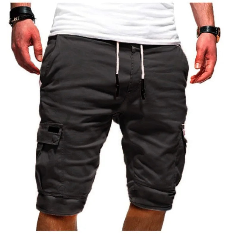 Men's Cargo Shorts - Summer Casual Workout Shorts with Multiple Pockets, Quick-Dry Beach & Gym Shorts for Outdoor Activities