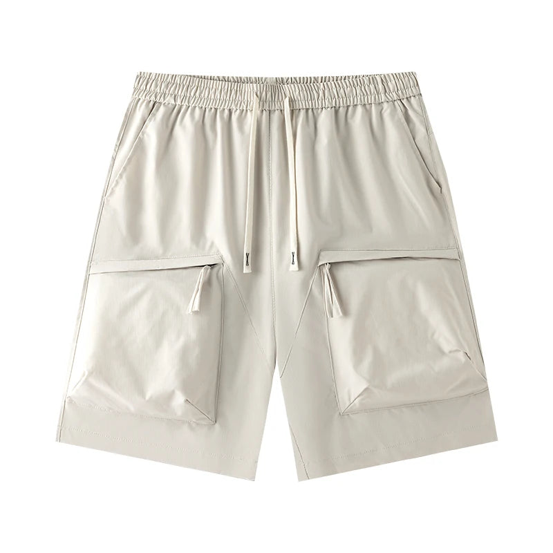 Shorts men's summer trend of work pants thin section loose five pants casual straight outside pants casual five pants