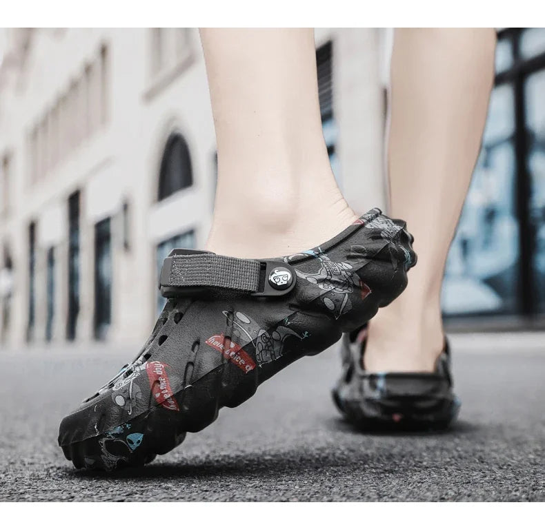 Men Shoes Slippers Men Garden Flat Sandals Platform Sandals Man Summer Sandals 2024 Male Sneakers Outdoor Flip Flops Home Clogs