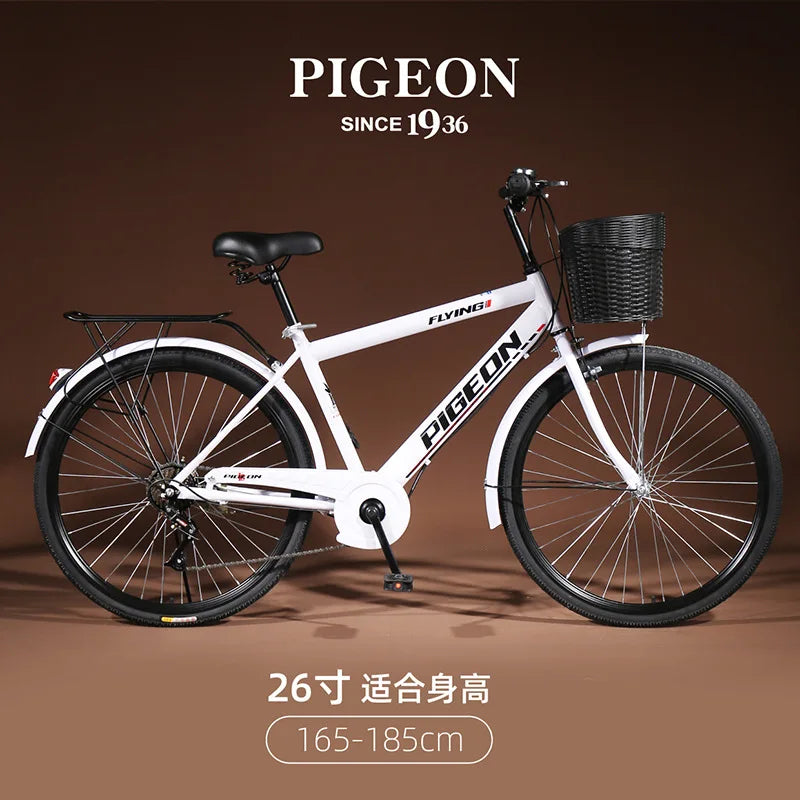 Bicycle 26 Inch Commuter Men's Light Adult City Female College Student Adult Retro Bike