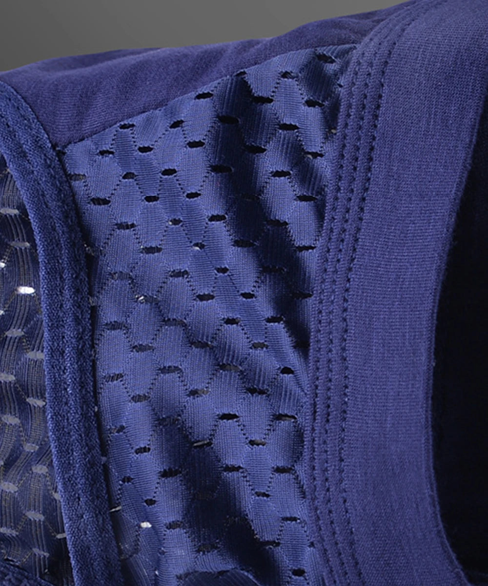 Men Underwear Male Thin Breathable Triangle Panties for Men's Ice Silk Briefs Mesh Sexy Square Corner Pants for men's Shorts