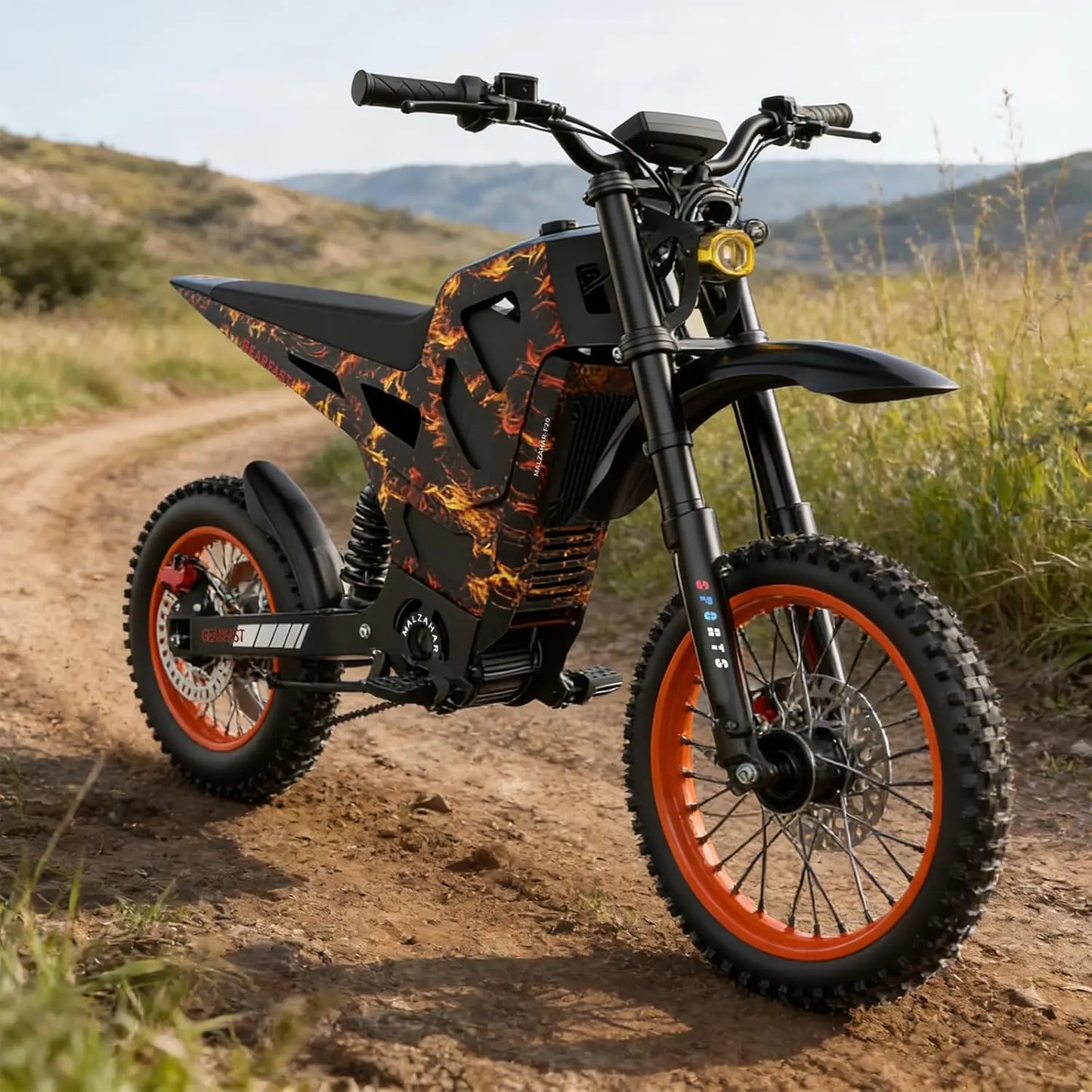 Electric Dirt Bike for Teens Adults Age 13+, 3000W Peak Ebike, 36 Mph Speed, Equipped with 48V 20.8AH, Customized