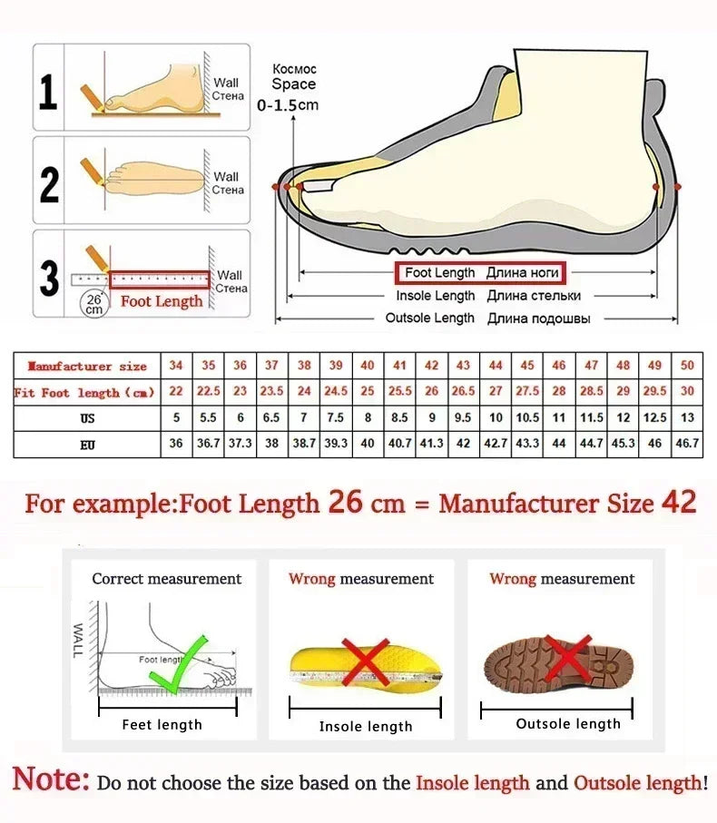 2024 Men Genuine Leather Shoes Men's Sandals Durable Handmade Stitching Close Toe Non Slip Footwear for Indoor Outdoor Beach
