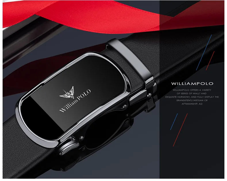 Men Belts Luxury Brand Designer Automatic Buckle Belt  Business Casual Dress Belts Gift for Men