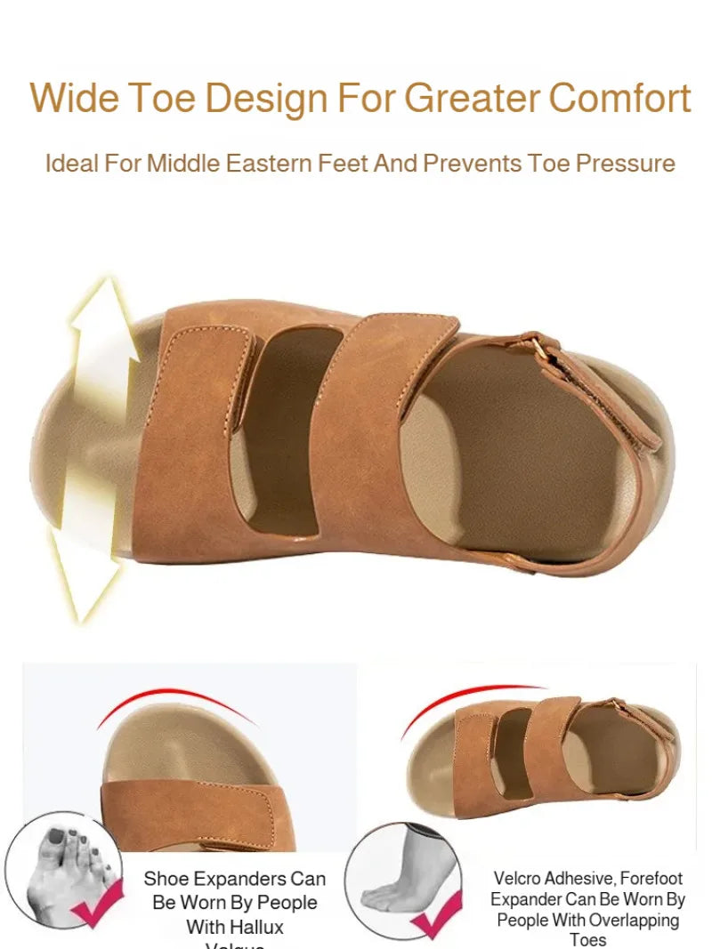 Men's outdoor sandals, casual outdoor beach shoes, outdoor sandals, driving sandals
