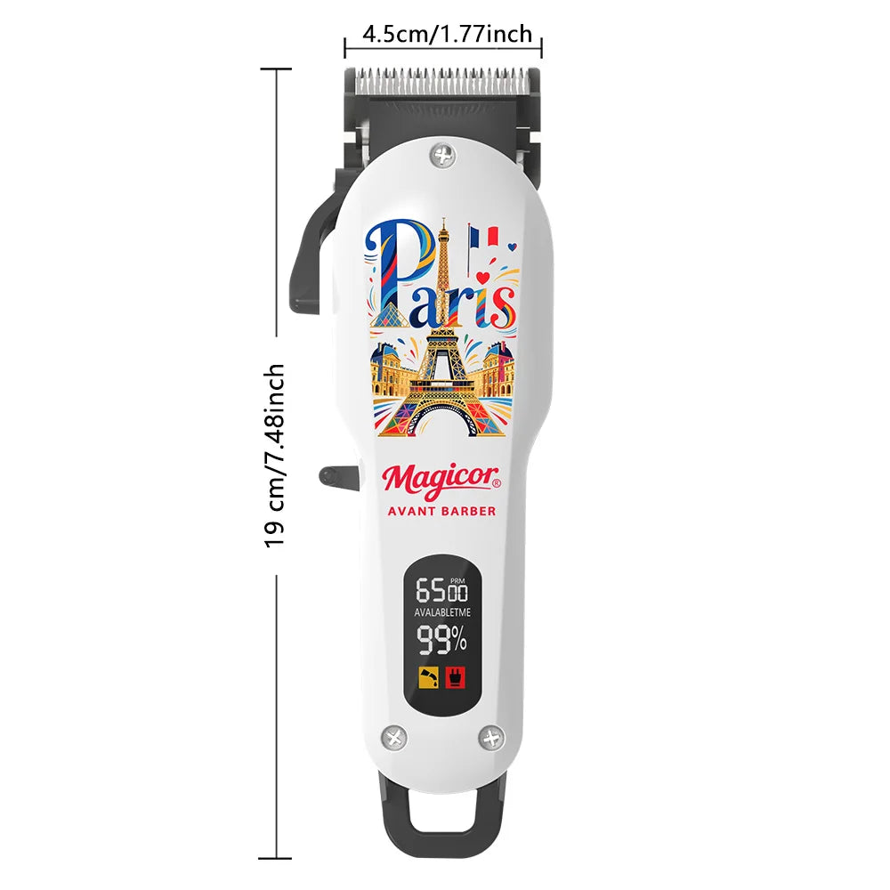 MAGICOR Hair Clippers Men Cordless Rechargeable Hair Clipper&Trimmer Coded Guide Combs Professional Clippers for Women Children