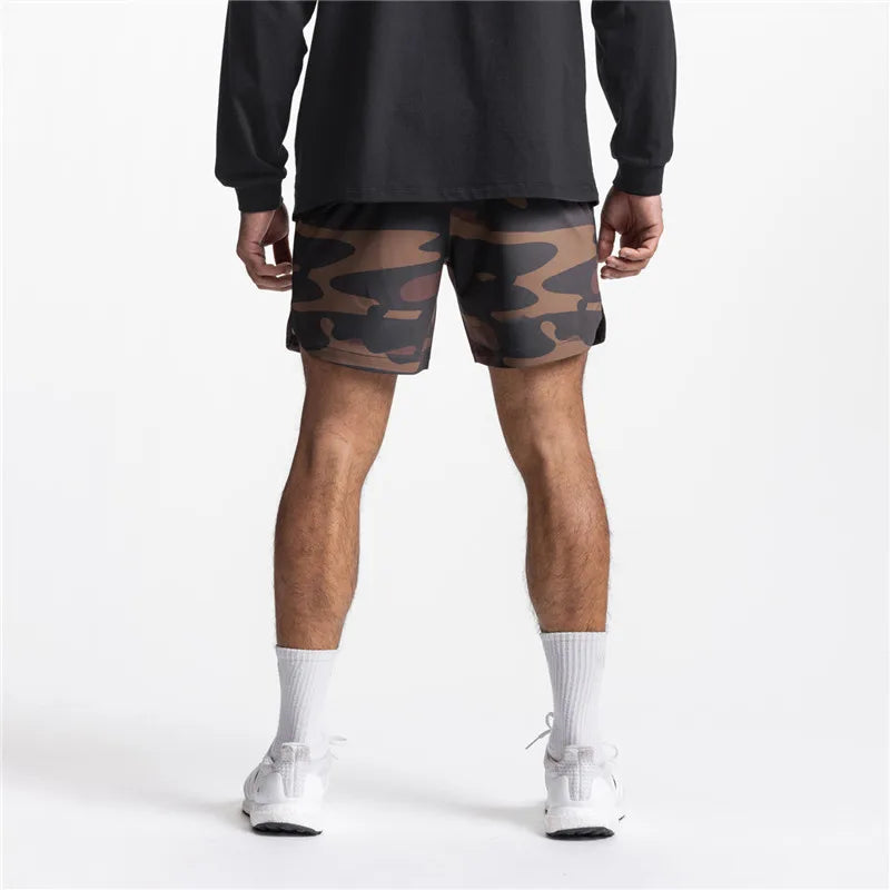2025 NEW Summer Running Shorts Men Sports Jogging Fitness Shorts Quick Dry Mens Gym Men Shorts Gyms Short Pants For Men