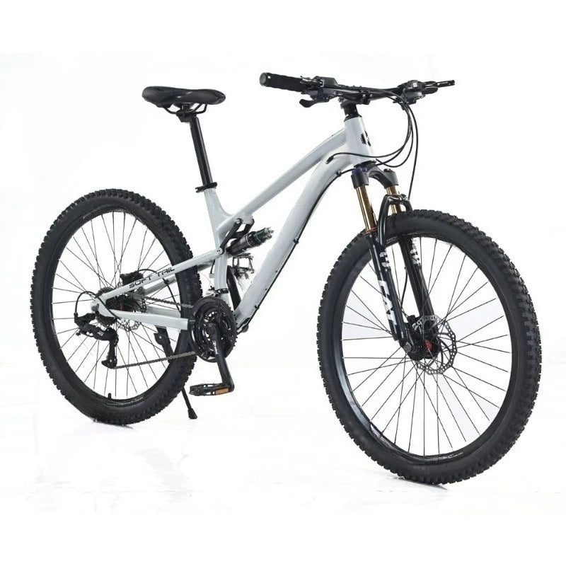 Factory Direct 27.5" Full Suspension Mountain Bike 24 Speed Adult Racing Bike Mountain Bicycle