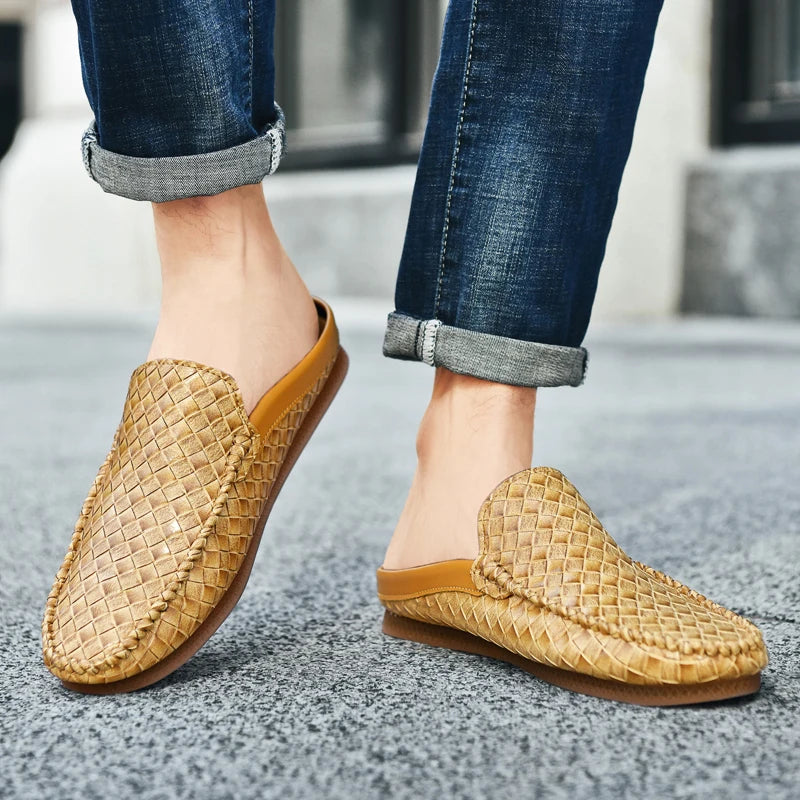 Luxury Brand Flat Shoes for Men Offer Cheap Original Men's Shoes 2024 Shose Brand Replica Summer Men's Sneakers Natural Leather