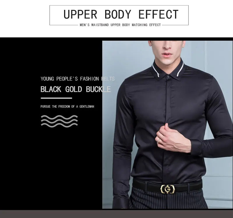 Designer belts men high quality genuine leather fashion G belt men luxury brand Cowskin casual white Waist Strap ceinture homme