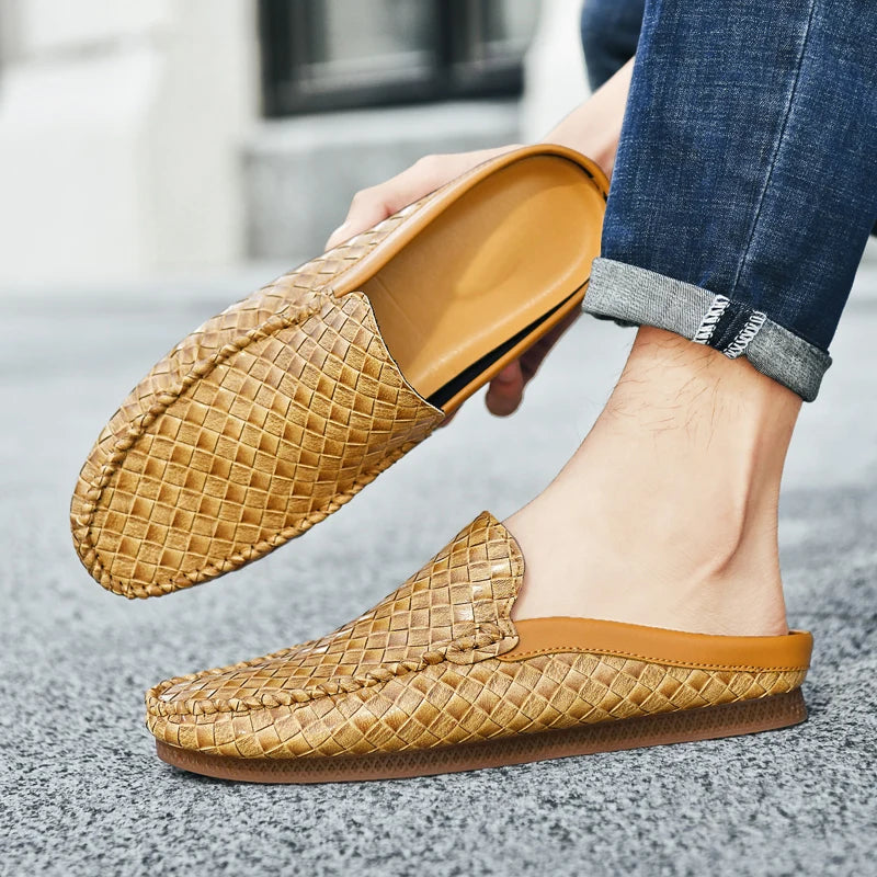 Luxury Brand Flat Shoes for Men Offer Cheap Original Men's Shoes 2024 Shose Brand Replica Summer Men's Sneakers Natural Leather