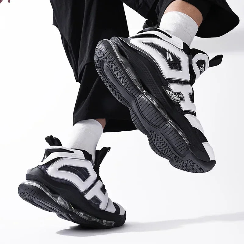 High-quality Mens Basketball Shoes High Street Original Sneakers Men Air Cushioining Rubber Anti Slip Leisure Shoes Male 39-45