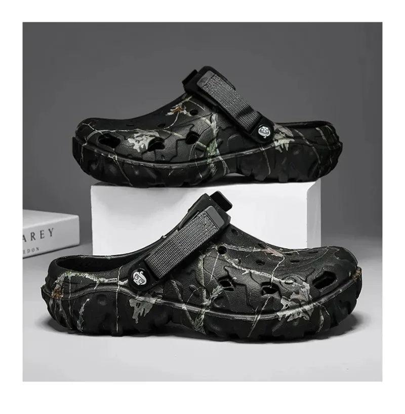 Men Slippers High Quality Classic Outdoor Anti-Slip Garden Shoes Lightweight Fashion Casual Sandals Sandals for Men Platform