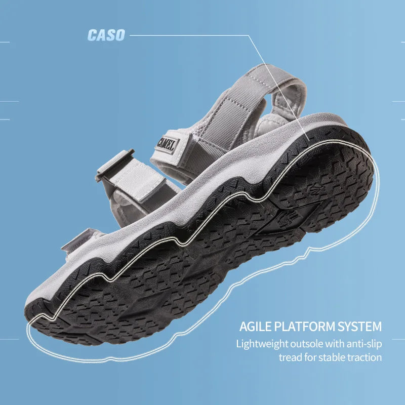 GOLDEN CAMEL Outdoor Men's Sandals for Women Creek Wading Sandal Quick-dry Non-slip Sports Beach Shoes for Men Summer Breathable