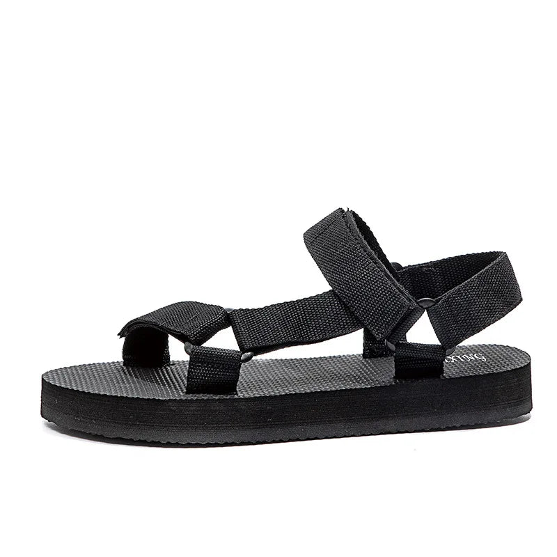 Summer Men's Sandals Outdoor Wadable Man Support Yoga Mat Gladiator Open Beach Slippers Original Flat-Soled Slippers Sandals