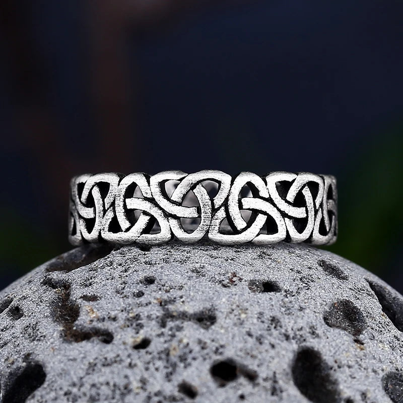 Freeshipping Stainless Steel Odin Norse Anel Amulet Rune Couple Dating Viking Rings For Men Women Words Jewelry Boyfriend Gift