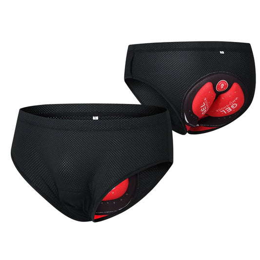 Men Bike Underwear Breathable Padded Bicycle Briefs Cycle Underwear Shorts