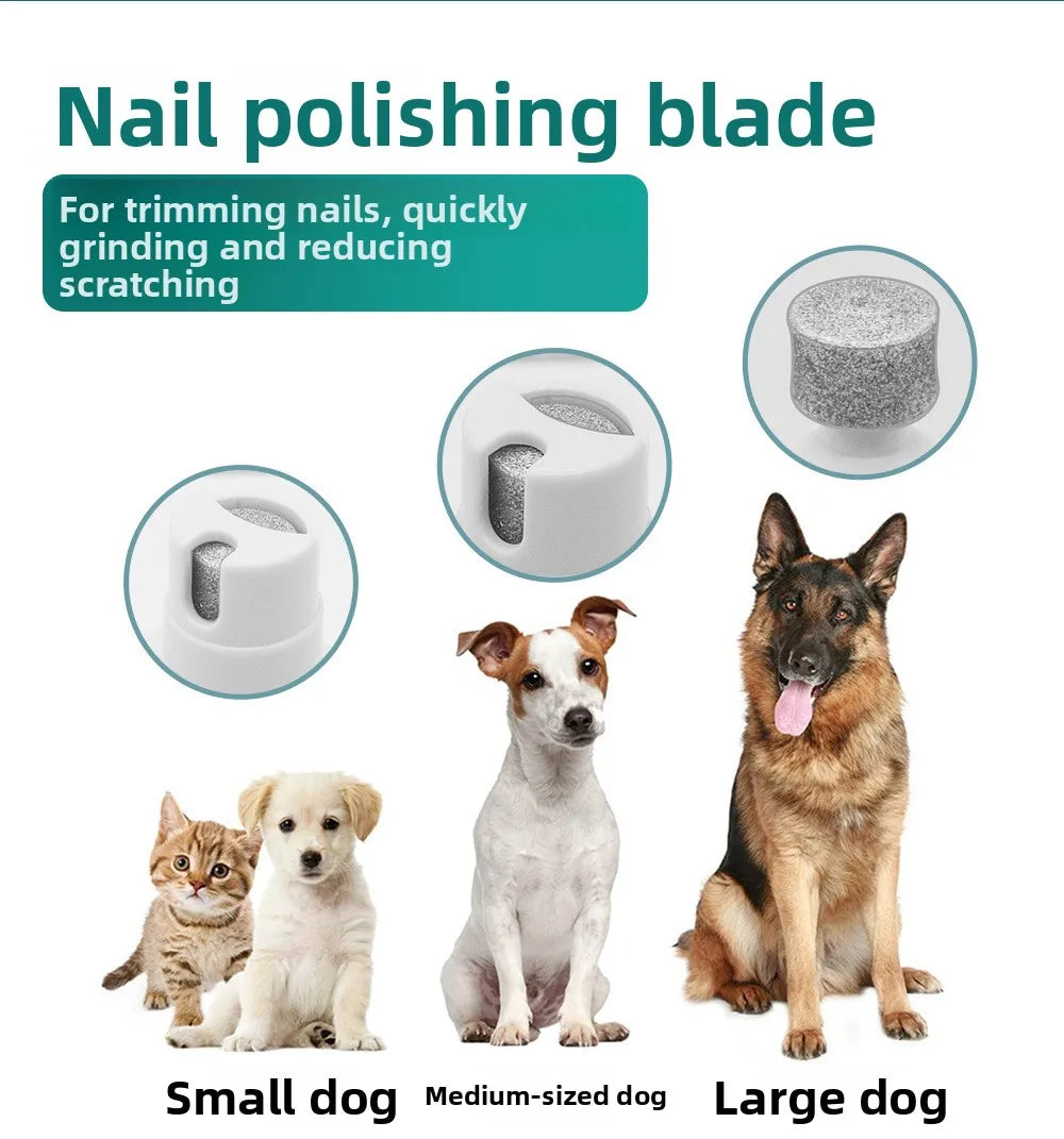 Dog Hair Clippers Grooming Electric Pet Clipper Professional Silent Hair Cutter USB Rechargeable Pet Grooming Clipper