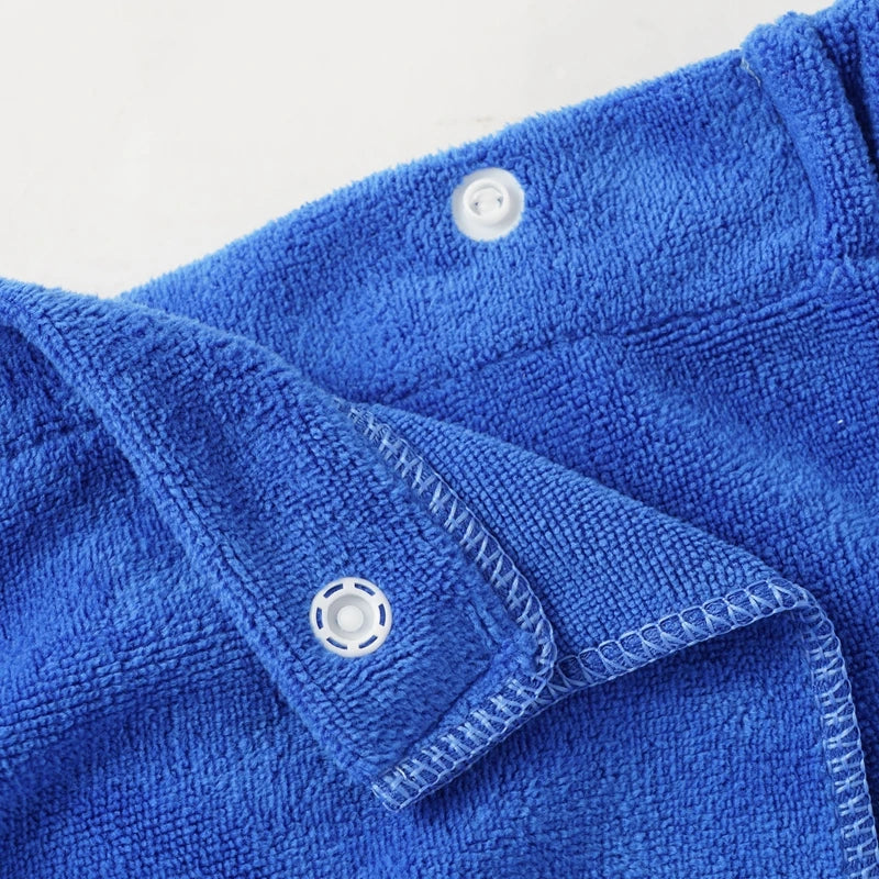 Men's Bath Towel Boxers Briefs Sexy Shorts Can Absorb Water and Wear Externally Underwear Underpants with Buckle Summer Panties