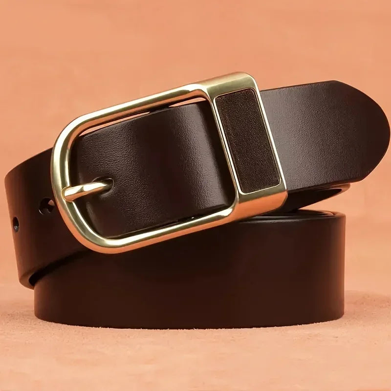 2025 Men's Trendy Casual Belt For Men Coboy Style Belts Pin Buckle Belt Jeans Retro Belt Business Casual Belt