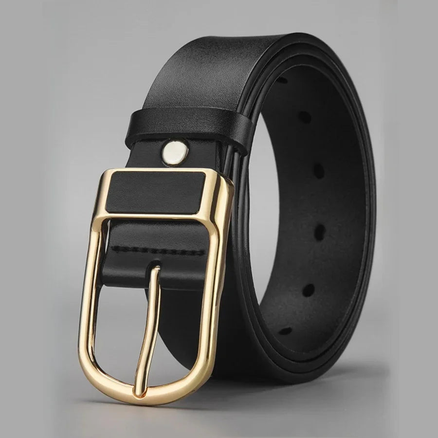 2025 Men's Trendy Casual Belt For Men Coboy Style Belts Pin Buckle Belt Jeans Retro Belt Business Casual Belt