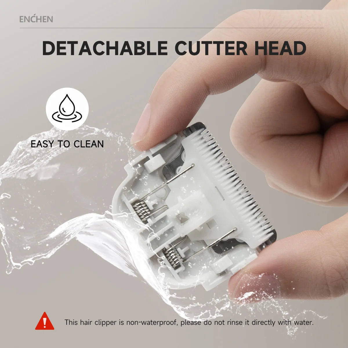 ENCHEN Hair Clipper Electric Barber Clippers Rechargeable Hair Cut Machine Cordless Beard Trimmer Travel Clipper for Men Boost 2