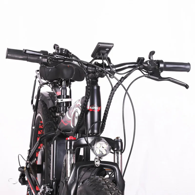 Fat bicycle electric bicycle 1000W 2000W snowmobile 48V 17ah outdoor mountain bike men's 4.0 fat tire eBike eletrica bicileta